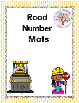 Preview of Road Number Mats 1 - 20