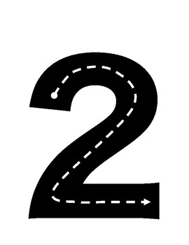 road numbers by creativity soup for the teachers soul tpt
