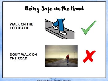 Road Safety Social Story: Autism, ABA by All Therapy Resources | TpT