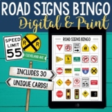 Road Signs Bingo | Digital + Print