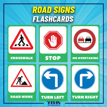 Traffic Signs And Meanings For Kids