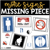 Road Signs Missing Pieces Task Box | Task Boxes for Specia