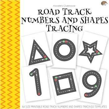 road track numbers and shapes tracing by koodlesch tpt