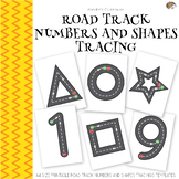 Road Track Numbers and Shapes Tracing