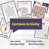 Road Trip Activity, School Game and Activity Sheets Learni