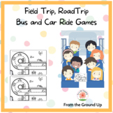 Field Trip, Road Trip, Bus or Car Games, Printable, Activities