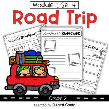Preview of Geos- Road Trip Mod 1 Set 4 (Level 2)