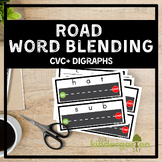 Road Word Blending CVC & Digraphs