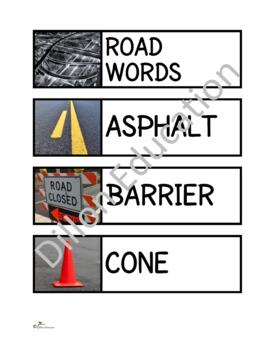 Preview of Road Words Unit