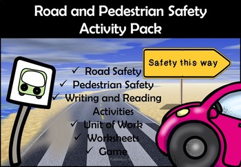 Preview of Road and Pedestrian Safety Activity Pack