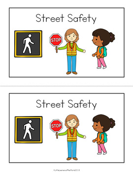 Preview of Road and Street Safety Emergent Reader