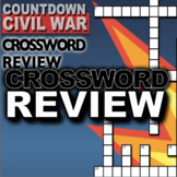 Road to Civil War Crossword Puzzle Review | 24 Terms + Key