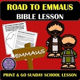 Road to Emmaus - Sunday School or Bible Lesson