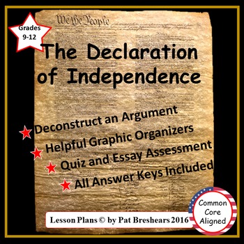 Preview of A Declaration of Independence and the Road to Revolution