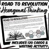 Road to Revolution Hexagonal Thinking Activity, Distance L