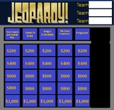 Road to Revolution JEOPARDY Game