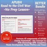 Road to the American Civil War APUSH Lesson - Key Concept 5.2
