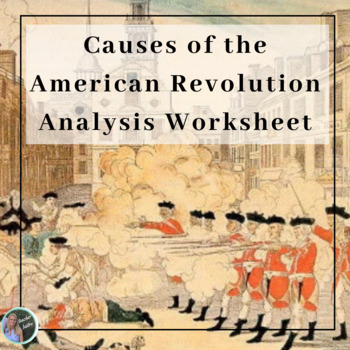 American Revolution Acts Chart