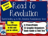 Road to the American Revolution UNIT
