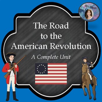 Preview of Road to the American Revolution Unit - DBQs and Slideshows!