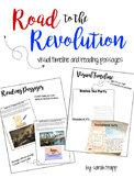 Road to the Revolution Visual Timeline and Reading Passages