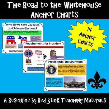 Preview of Road to the White House American History Anchor Charts