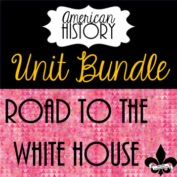 Preview of Road to the White House Bundle--9 products!
