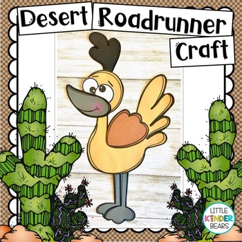 Preview of Roadrunner Craft | Southwest Desert Theme