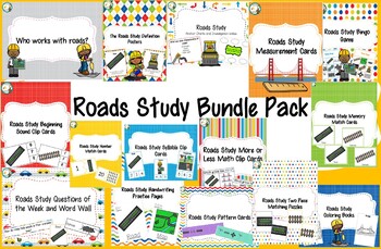 Preview of Roads Study Bundle Pack