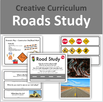 Preview of Roads Study (Creative Curriculum)