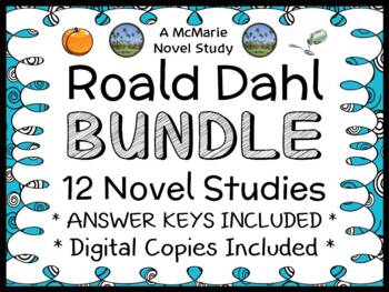 Preview of Roald Dahl BUNDLE : 12 Novel Studies / Comprehension  (354 pages)
