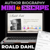 Roald Dahl Biography Mini-Escape -Middle School ELA Author