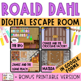 Roald Dahl Digital Escape Rooms Comprehension Questions BU
