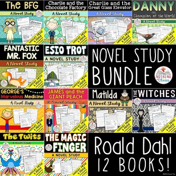 Preview of Roald Dahl | Novel Study Bundle