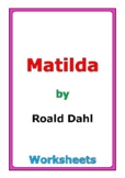 Roald Dahl "Matilda" worksheets
