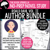 Roald Dahl Novel Study Author Bundle II