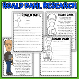 Roald Dahl Research, Coloring Page, and Poster | Author Un