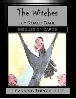 Preview of Roald Dahl THE WITCHES Discussion Cards (Answer Key Included)