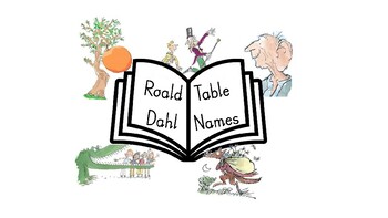 Preview of Roald Dahl Table Names