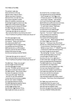 Roald Dahl: The Revolving Rhymes by Katrien Stuyck | TpT