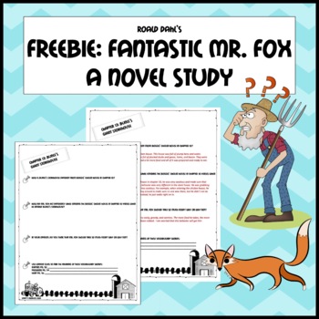 Preview of Fantastic Mr. Fox Reading Comprehension Questions | PDF & Digital