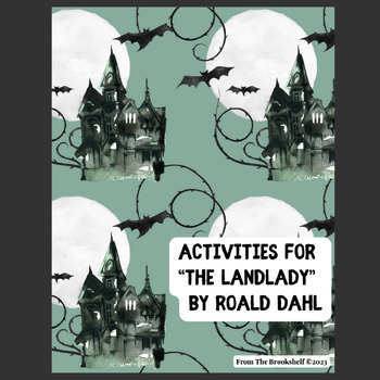 Preview of Roald Dahl's "The Landlady" Suspense Unit or Halloween Unit