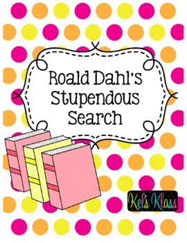 Preview of Roald Dahl's Stupendous Search