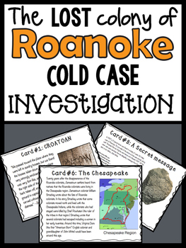 Preview of Roanoke : Cold Case Investigation
