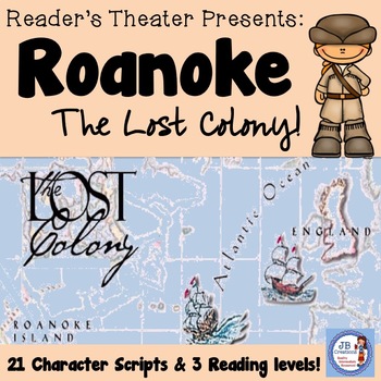 Preview of Roanoke: The Lost Colony!  A Reader's Theater (with differentiated parts!)