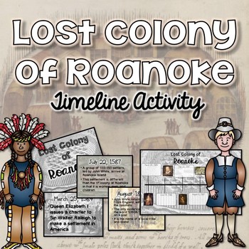 Preview of Roanoke Timeline Activity