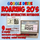 Roaring 20's Digital Interactive Notebook