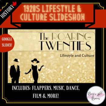 Preview of Roaring 20s Culture Slideshow (Fads, Flappers, Film, & more) - CAN History