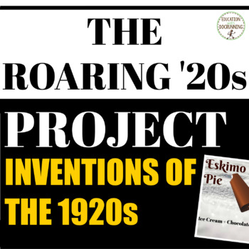 Preview of Roaring 20s Project 1920s Inventions Technology
