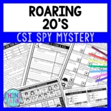 Roaring 20s Reading Comprehension CSI Spy Mystery - Close Reading